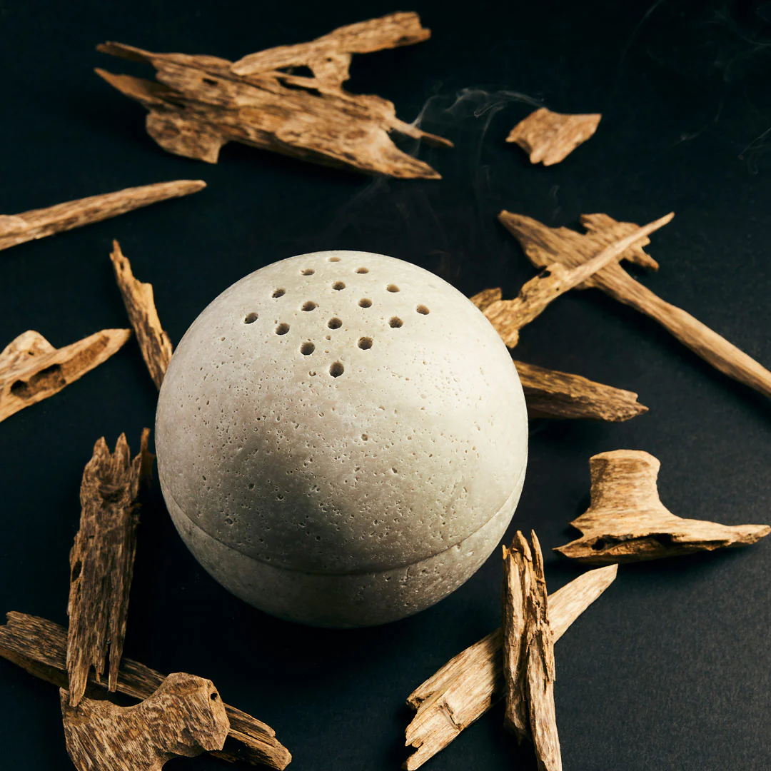 Marble Oud Burner Set - Image 2