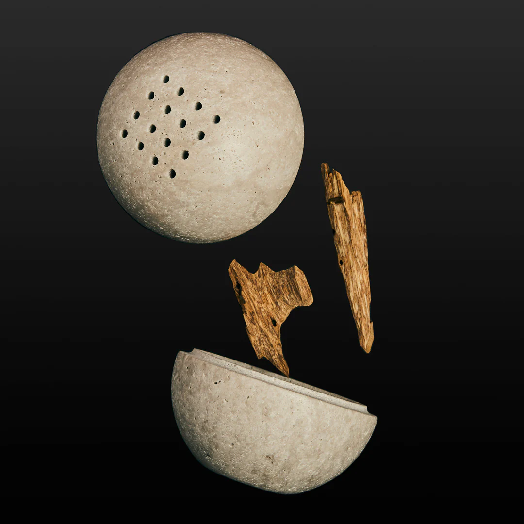 Marble Oud Burner Set - Image 6